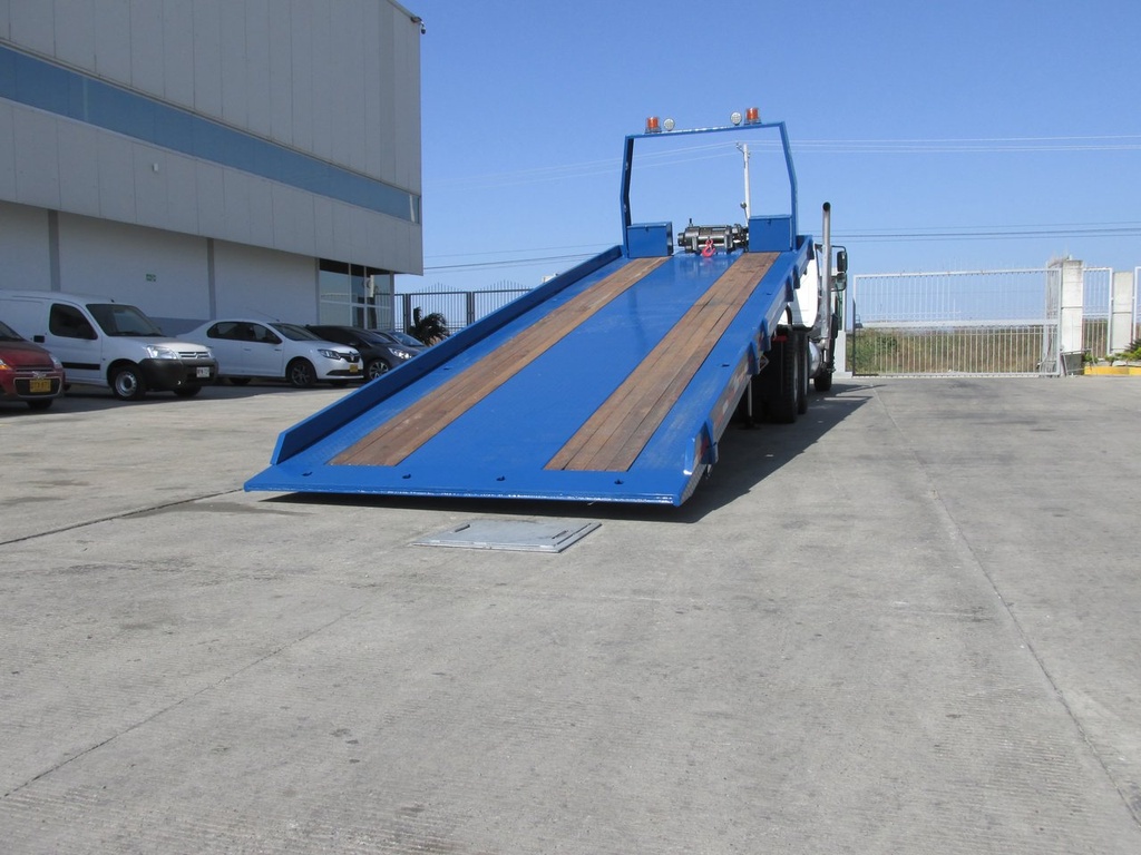 PLANCHON GRUA 12 TONELADAS — WINCHE DE 12 TON MEDIDAS 8,25 M X 2,54 M